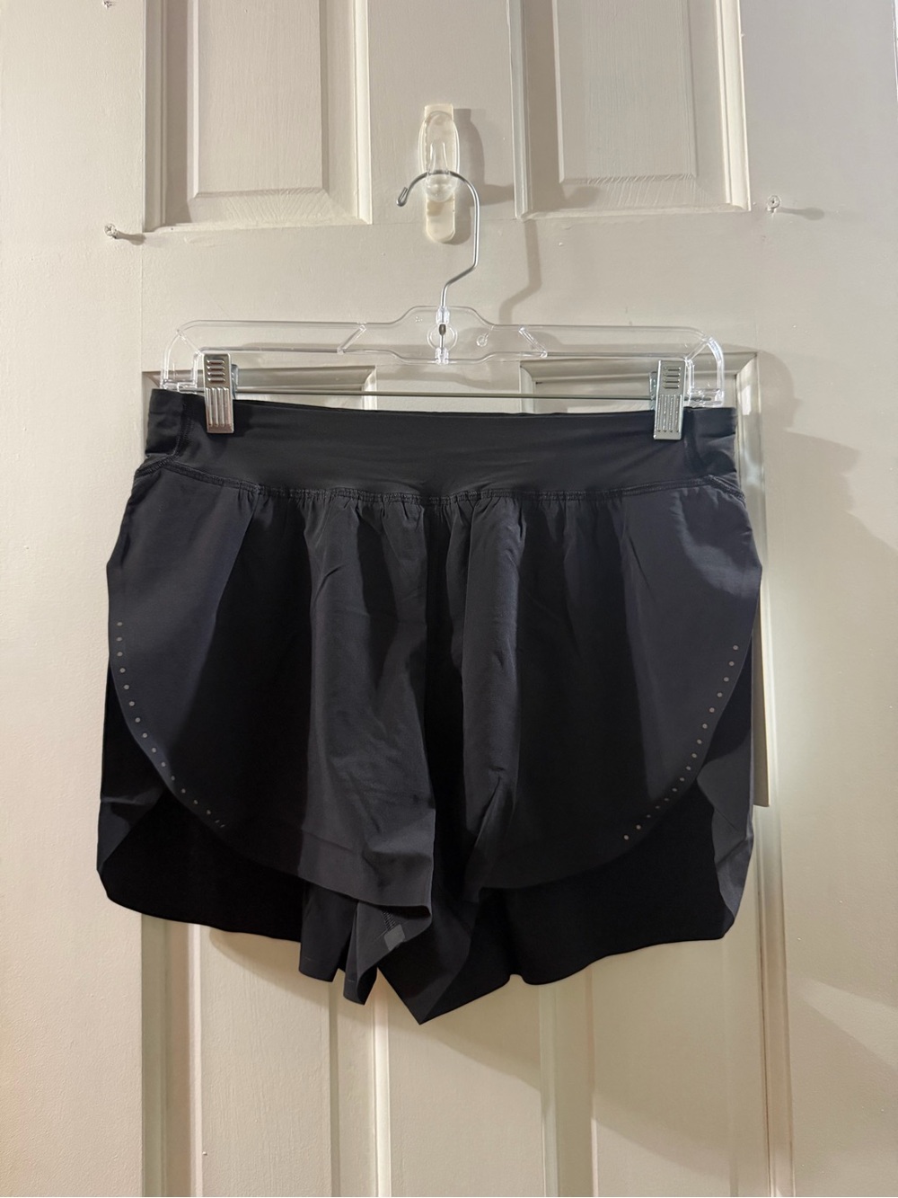 lululemon athletica Black Layered Run Shorts